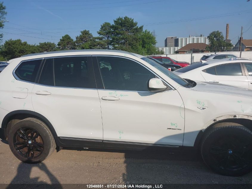 2011 BMW X3 VIN: 5UXWX5C57BL702911 Lot: 12048851