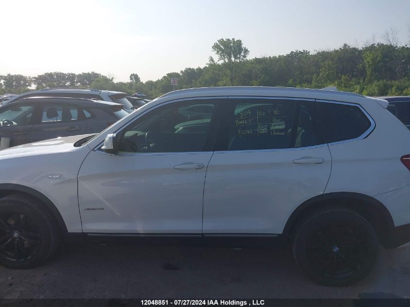 2011 BMW X3 VIN: 5UXWX5C57BL702911 Lot: 12048851