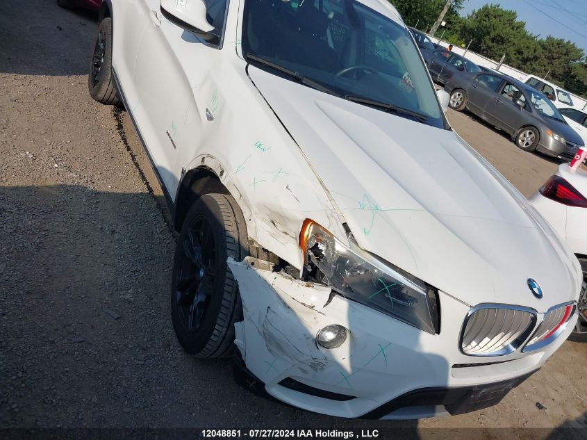 2011 BMW X3 VIN: 5UXWX5C57BL702911 Lot: 12048851