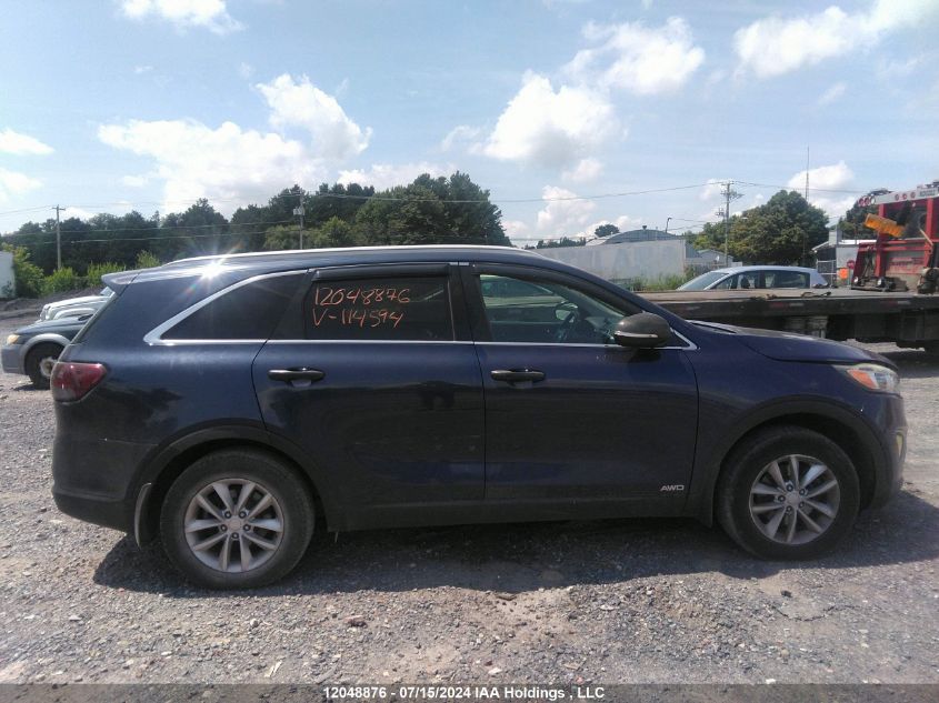 2016 Kia Sorento VIN: 5XYPGDA12GG114594 Lot: 12048876