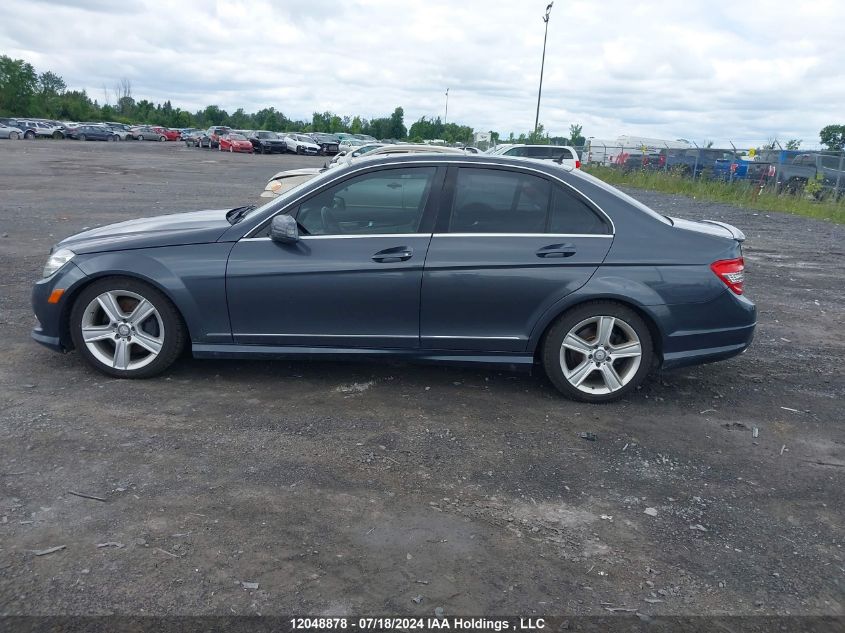 2011 Mercedes-Benz C-Class VIN: WDDGF8BB4BA507058 Lot: 12048878