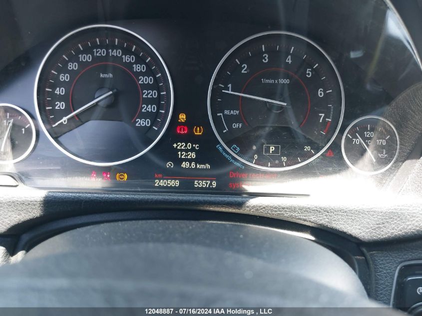 2013 BMW 3 Series VIN: WBA3B3C56DF531221 Lot: 12048887