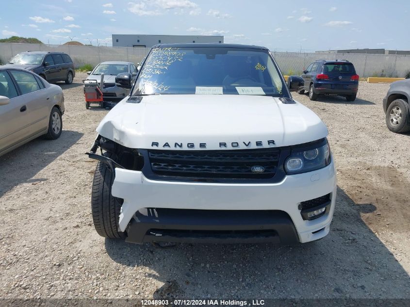 2016 Land Rover Range Rover Sport VIN: SALWS2PF8GA100452 Lot: 12048903