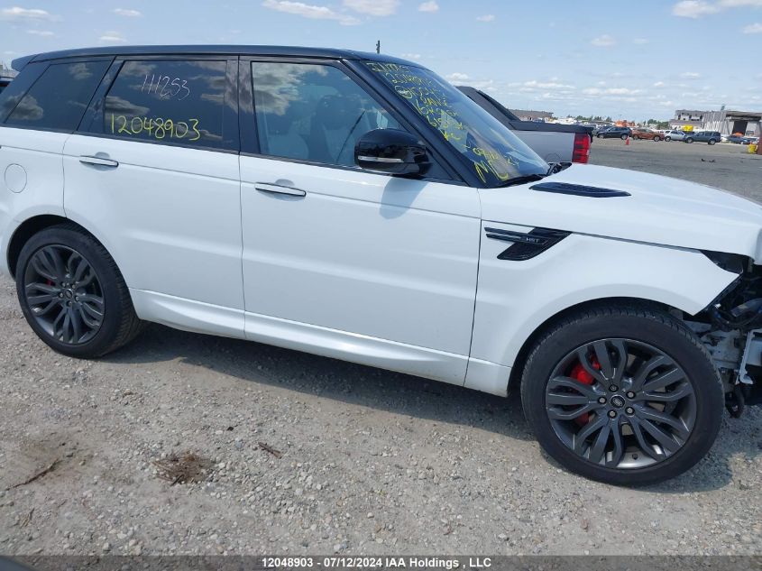 2016 Land Rover Range Rover Sport VIN: SALWS2PF8GA100452 Lot: 12048903