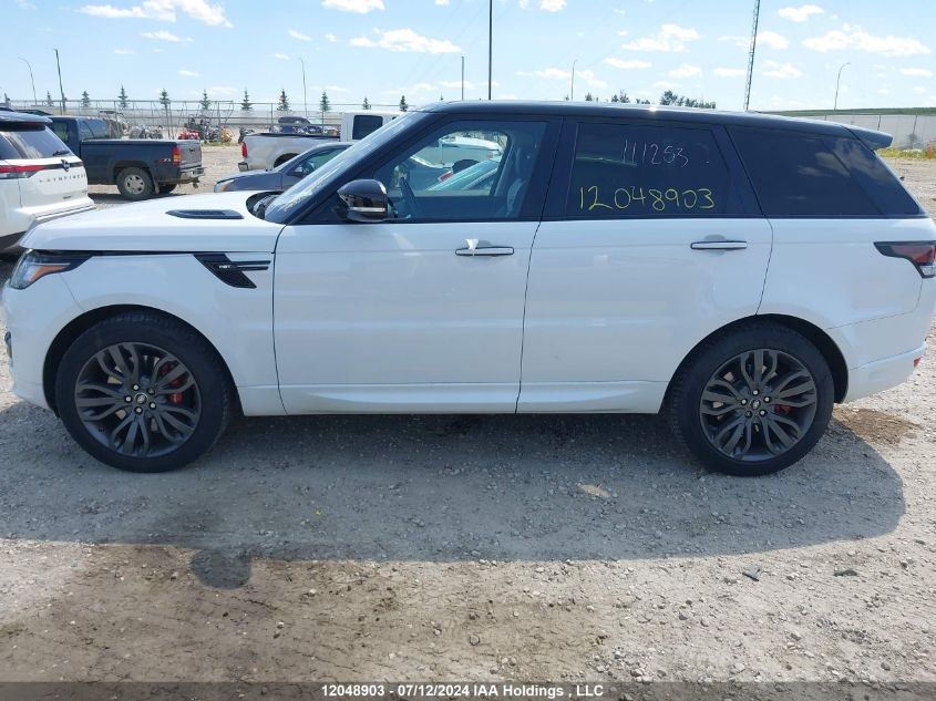2016 Land Rover Range Rover Sport VIN: SALWS2PF8GA100452 Lot: 12048903