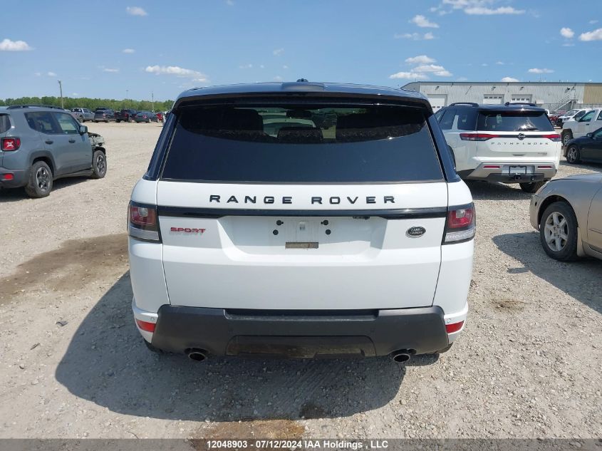 2016 Land Rover Range Rover Sport VIN: SALWS2PF8GA100452 Lot: 12048903