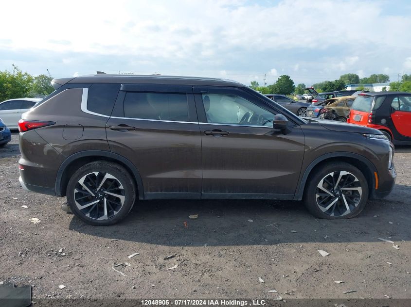 2022 Mitsubishi Outlander VIN: JA4J4UA83NZ619161 Lot: 12048905