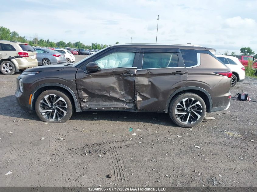 2022 Mitsubishi Outlander VIN: JA4J4UA83NZ619161 Lot: 12048905