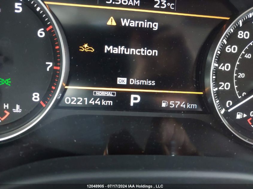 2022 Mitsubishi Outlander VIN: JA4J4UA83NZ619161 Lot: 12048905