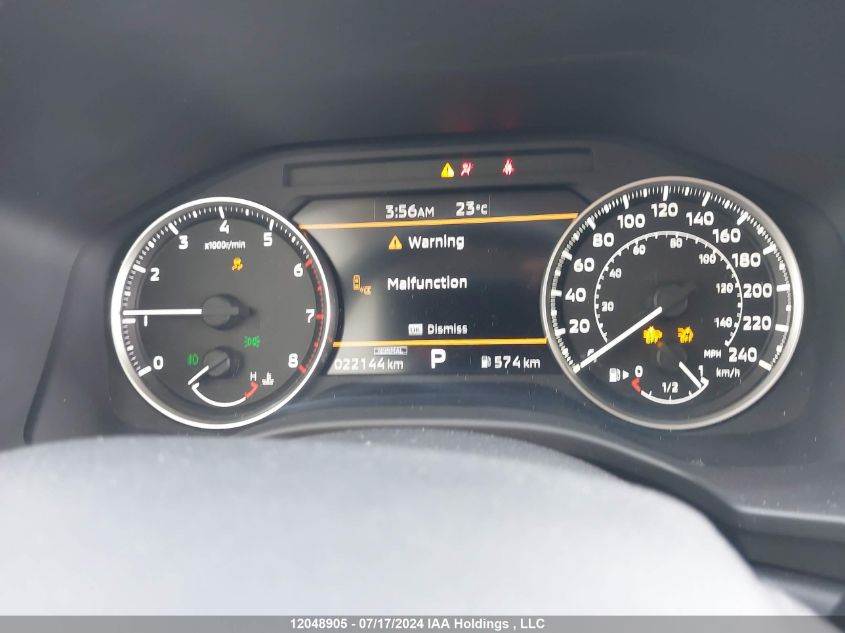 2022 Mitsubishi Outlander VIN: JA4J4UA83NZ619161 Lot: 12048905