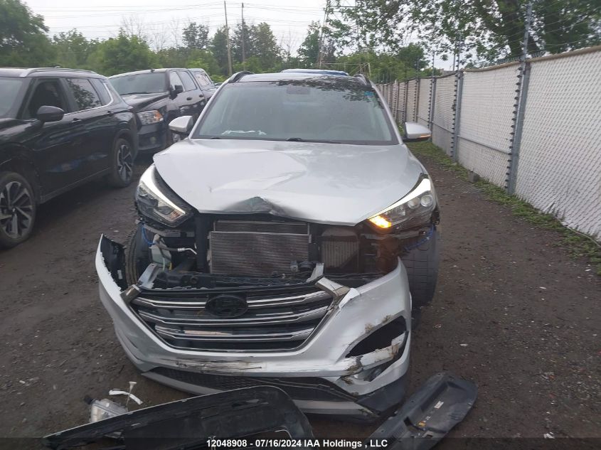 2017 Hyundai Tucson Limited/Sport And Eco/Se VIN: KM8J3CA27HU484889 Lot: 12048908