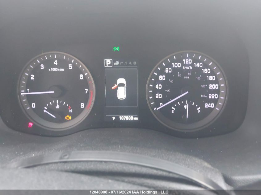 2017 Hyundai Tucson Limited/Sport And Eco/Se VIN: KM8J3CA27HU484889 Lot: 12048908