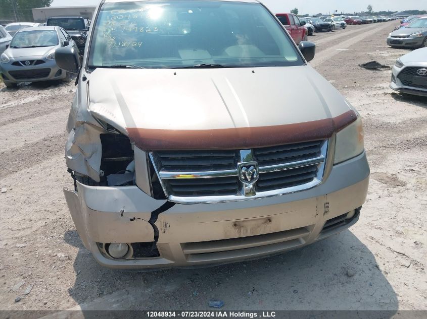 2008 Dodge Grand Caravan Se VIN: 2D8HN44P98R749823 Lot: 12048934