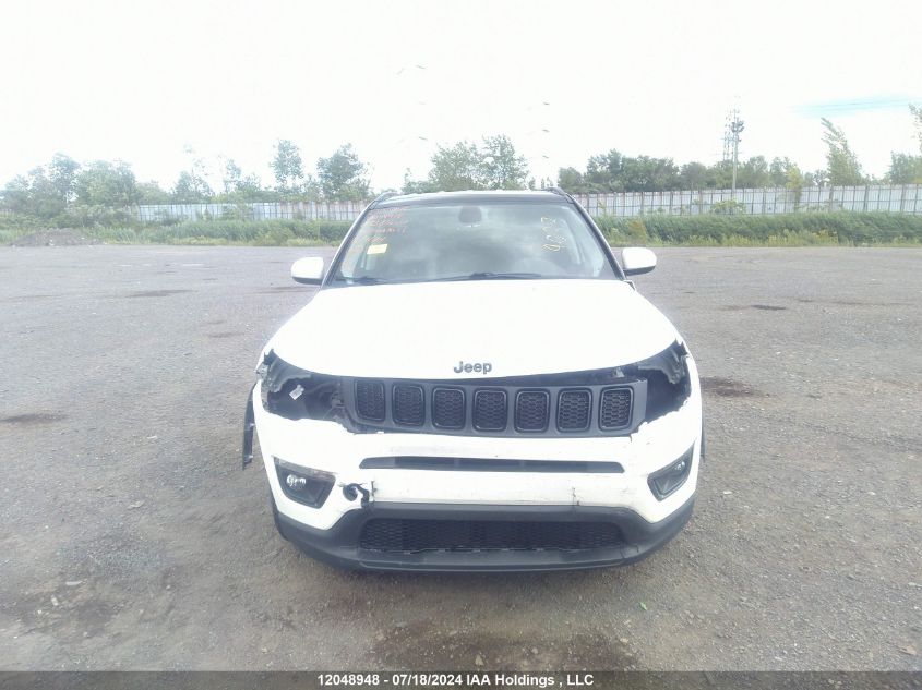 2019 Jeep Compass North VIN: 3C4NJDBB2KT653816 Lot: 12048948