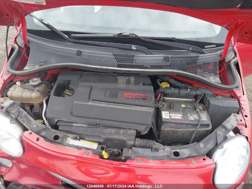 2012 Fiat 500 VIN: 3C3CFFCR5CT306275 Lot: 12048959