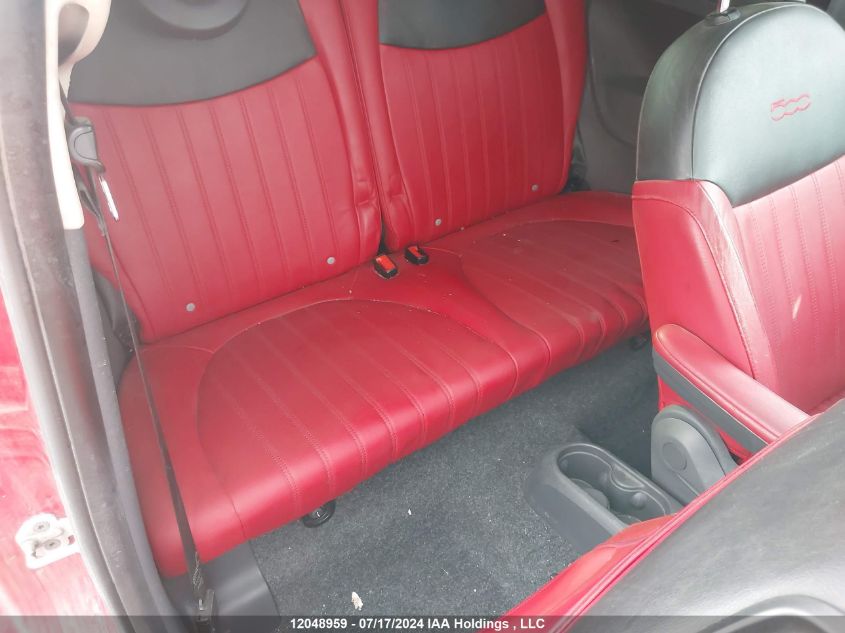 2012 Fiat 500 VIN: 3C3CFFCR5CT306275 Lot: 12048959