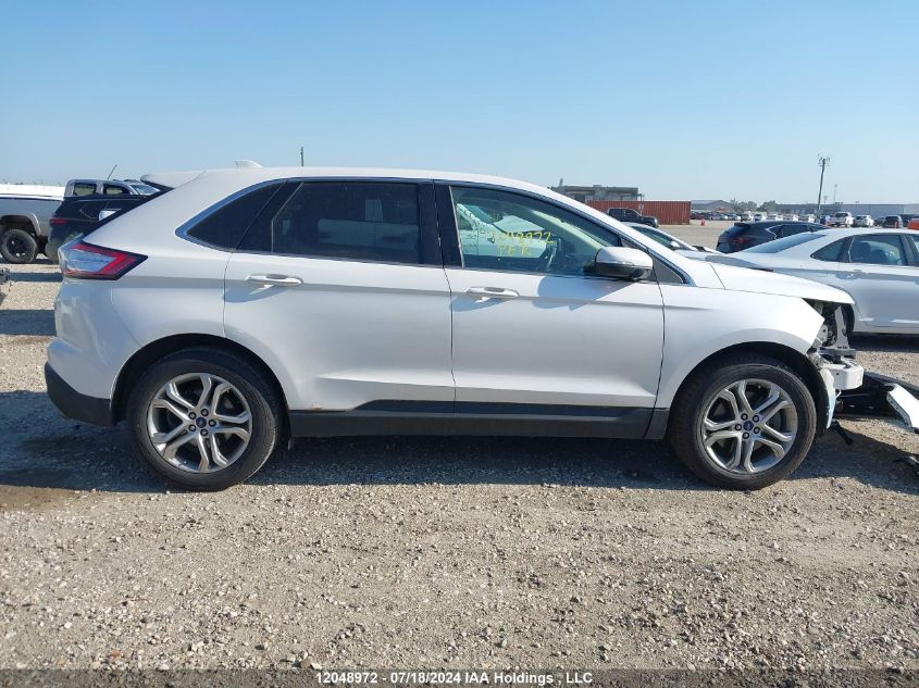 2016 Ford Edge Titanium VIN: 2FMPK4K90GBC22196 Lot: 12048972