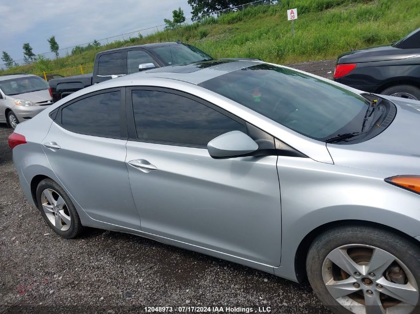 2013 Hyundai Elantra Gls/Limited VIN: 5NPDH4AE6DH275053 Lot: 12048973