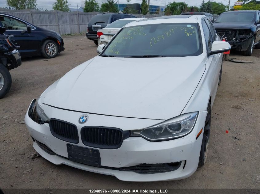 2014 BMW 328I xDrive VIN: WBA3B3G51ENR83045 Lot: 12048976