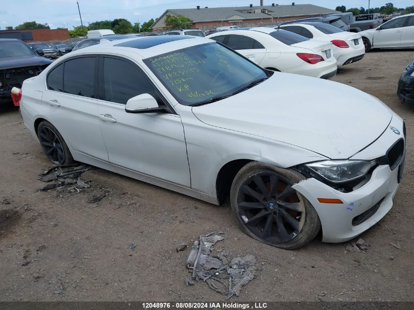 2014 BMW 328I xDrive VIN: WBA3B3G51ENR83045 Lot: 12048976