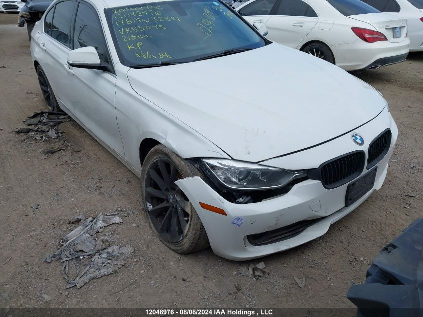 2014 BMW 328I xDrive VIN: WBA3B3G51ENR83045 Lot: 12048976