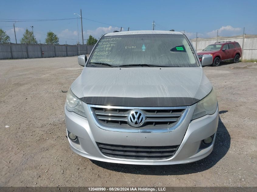 2010 Volkswagen Routan Se VIN: 2V4RW3DX3AR222186 Lot: 12048990