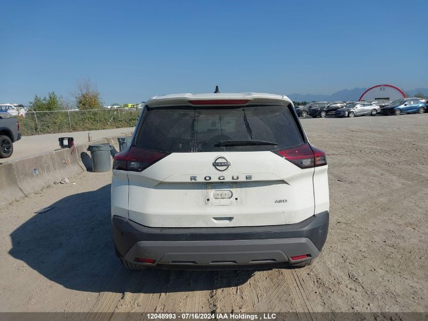 2022 Nissan Rogue VIN: 5N1AT3AB1NC677010 Lot: 12048993