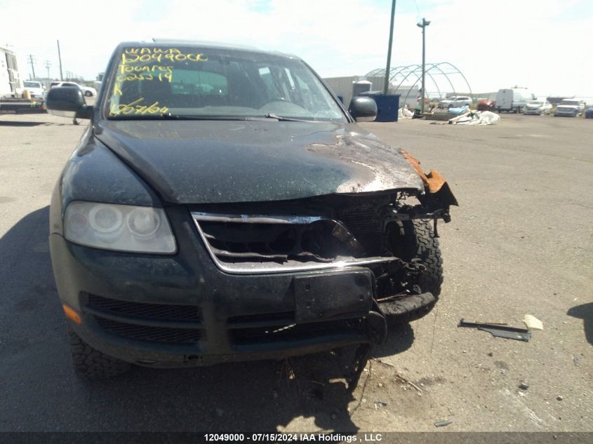 2004 Volkswagen Touareg VIN: WVGBC67L44D025514 Lot: 12049000