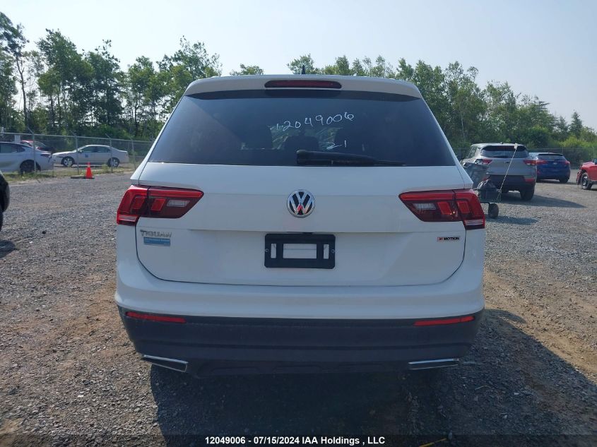 2021 Volkswagen Tiguan Se/Se R-Line Black/Sel VIN: 3VV2B7AX3MM054503 Lot: 12049006