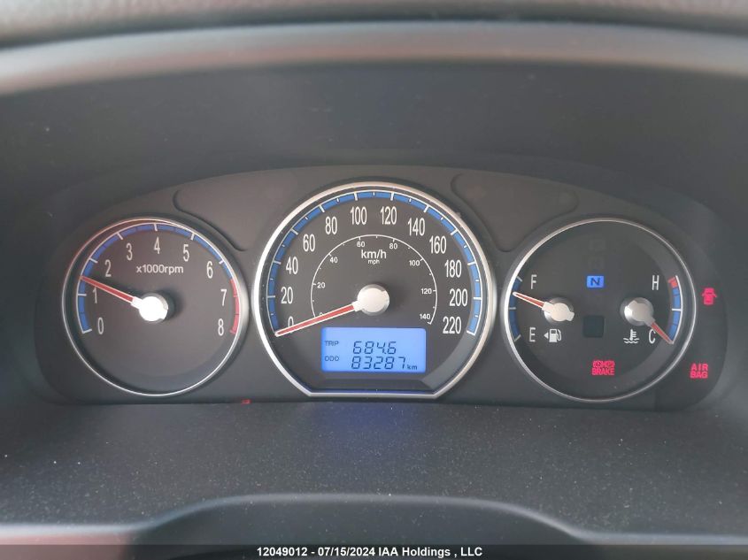 2009 Hyundai Santa Fe Gl VIN: 5NMSG73E29H305162 Lot: 12049012