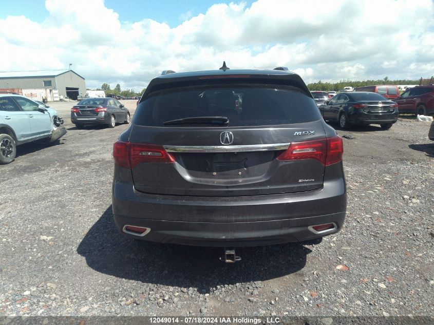 2015 Acura Mdx Technology VIN: 5FRYD4H47FB501546 Lot: 12049014