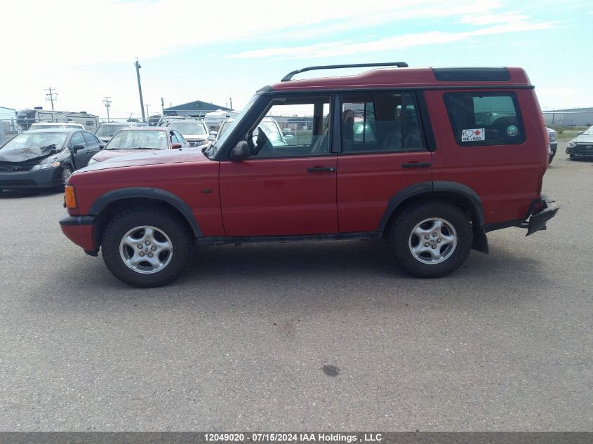 2000 Land Rover Discovery Series Ii VIN: SALTY1240YA233435 Lot: 12049020