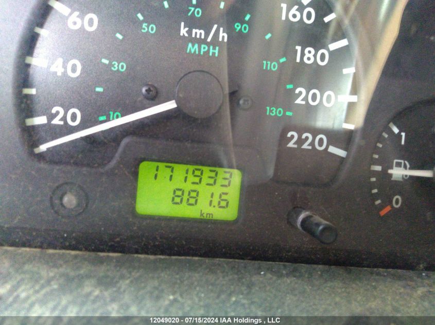 2000 Land Rover Discovery Series Ii VIN: SALTY1240YA233435 Lot: 12049020