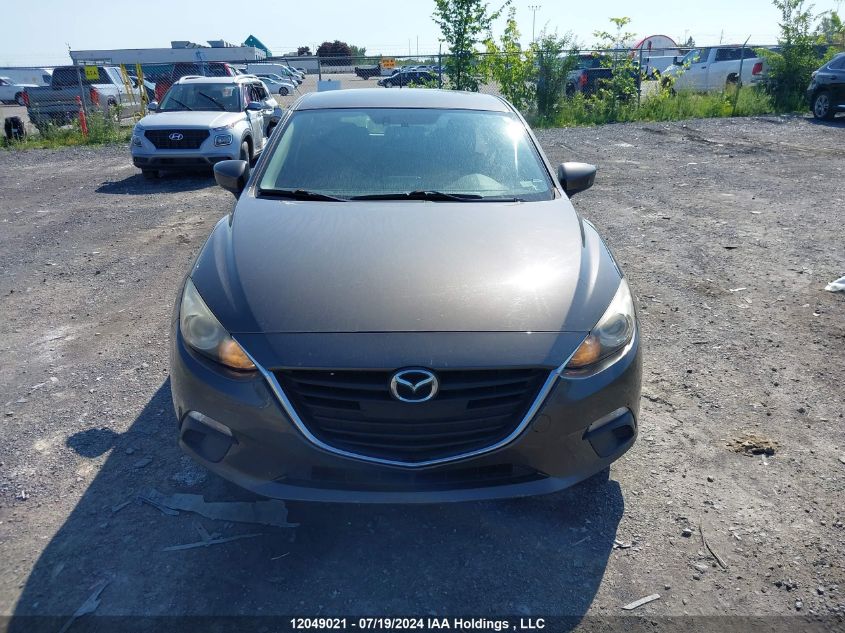 2014 Mazda Mazda3 VIN: JM1BM1L79E1180902 Lot: 12049021