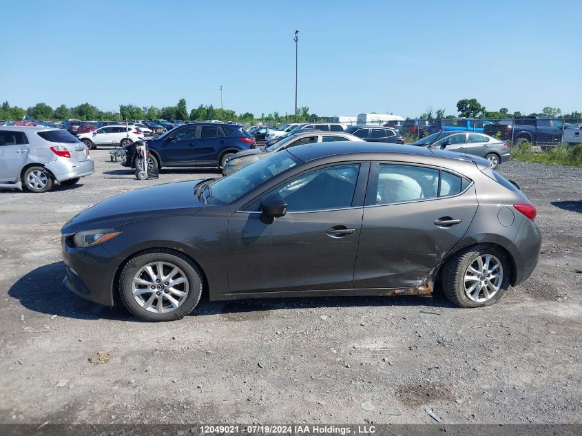 2014 Mazda Mazda3 VIN: JM1BM1L79E1180902 Lot: 12049021