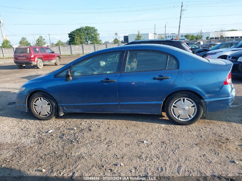 2010 Honda Civic Sdn VIN: 2HGFA1F43AH027523 Lot: 12049035