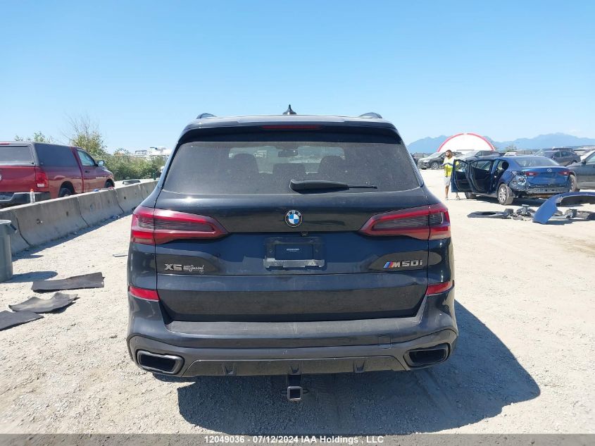 2020 BMW X5 M50I VIN: 5UXJU4C07L9C51207 Lot: 12049036