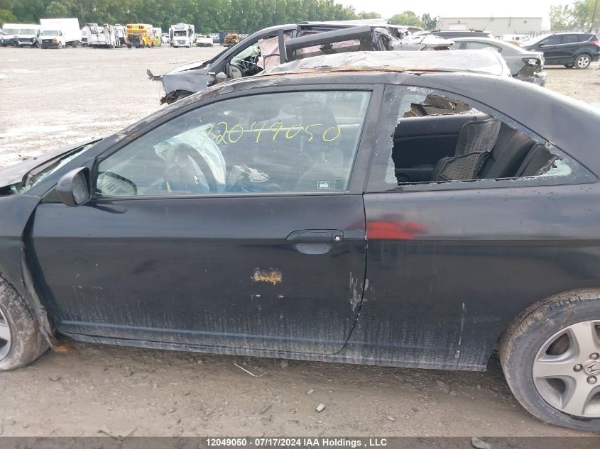 2004 Honda Civic Lx VIN: 1HGEM225X4L800860 Lot: 12049050