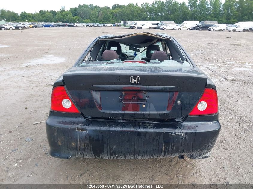 2004 Honda Civic Lx VIN: 1HGEM225X4L800860 Lot: 12049050