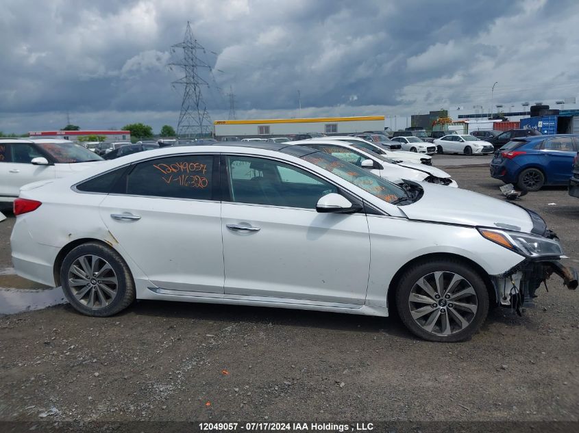 2015 Hyundai Sonata VIN: 5NPE34AF0FH116320 Lot: 12049057