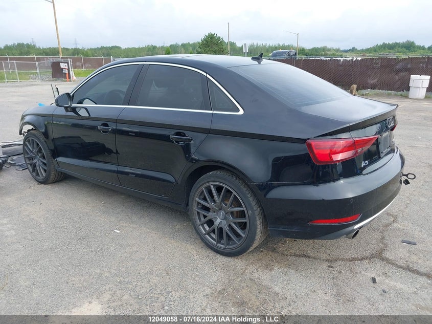 2018 Audi A3 VIN: WAUE8GFF7J1067819 Lot: 12049058