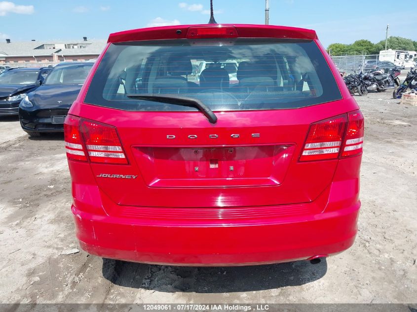 2016 Dodge Journey Se VIN: 3C4PDCAB9GT234039 Lot: 12049061