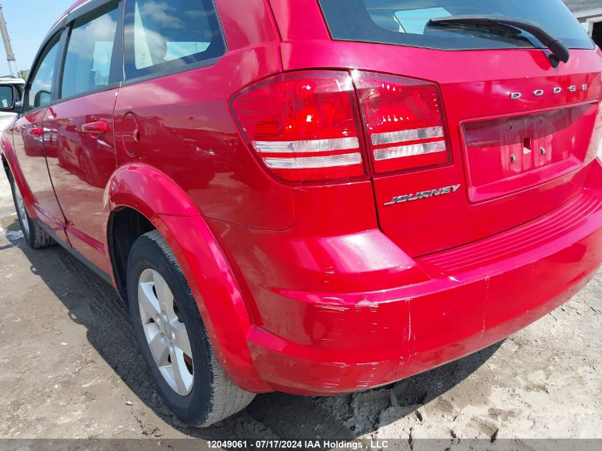 2016 Dodge Journey Se VIN: 3C4PDCAB9GT234039 Lot: 12049061