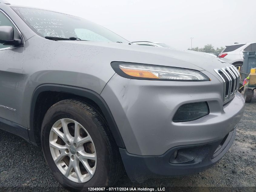 2017 Jeep Cherokee Latitude VIN: 1C4PJLCB4HW619462 Lot: 12049067