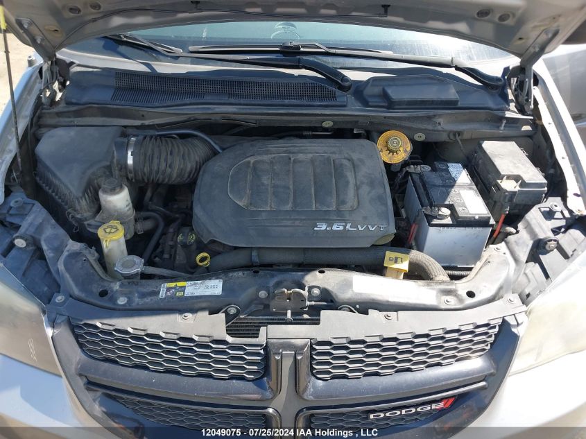 2014 Dodge Grand Caravan Se/Sxt VIN: 2C4RDGBG3ER168016 Lot: 12049075