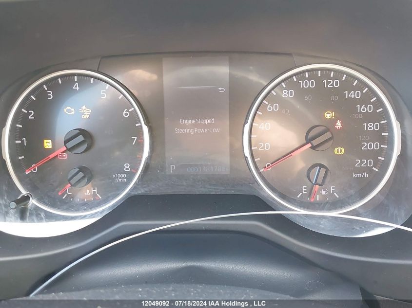 2020 Toyota Rav4 Le VIN: 2T3B1RFV0LW120510 Lot: 12049092