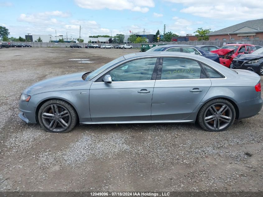 2010 Audi S4 VIN: WAUBGCFL3AA165833 Lot: 12049096