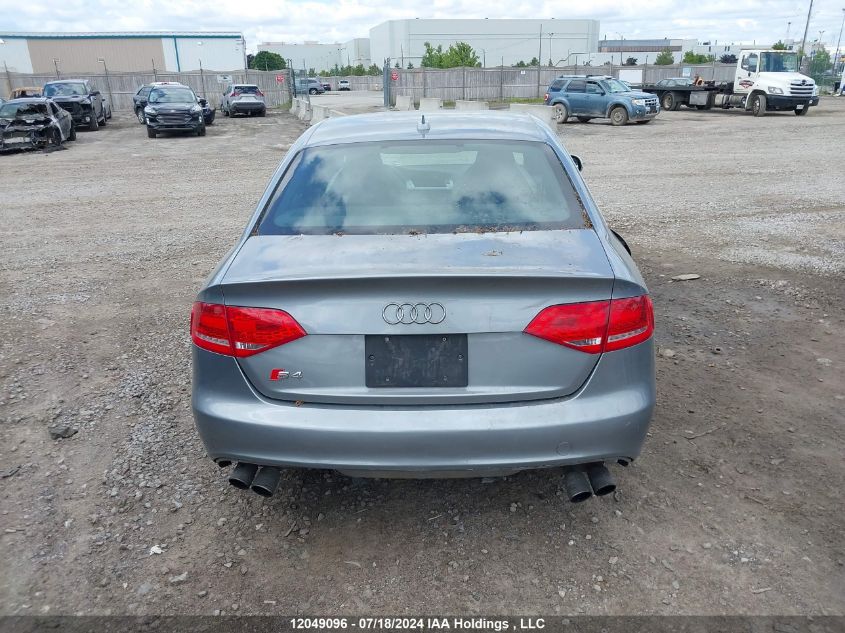 2010 Audi S4 VIN: WAUBGCFL3AA165833 Lot: 12049096