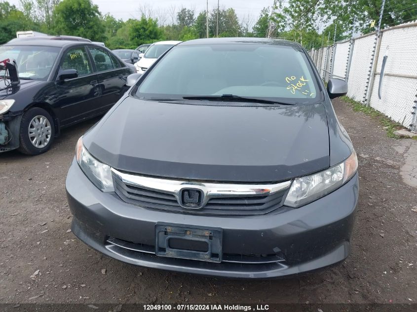 2012 Honda Civic Sdn VIN: 2HGFB2E43CH057838 Lot: 12049100