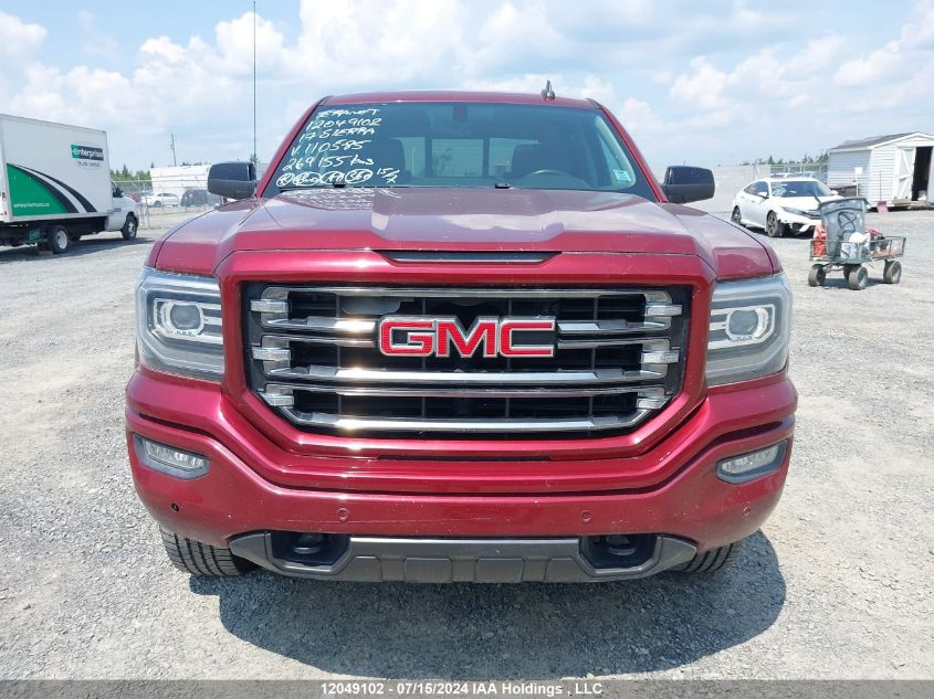 2017 GMC Sierra K1500 Slt VIN: 3GTU2NEC6HG110585 Lot: 12049102